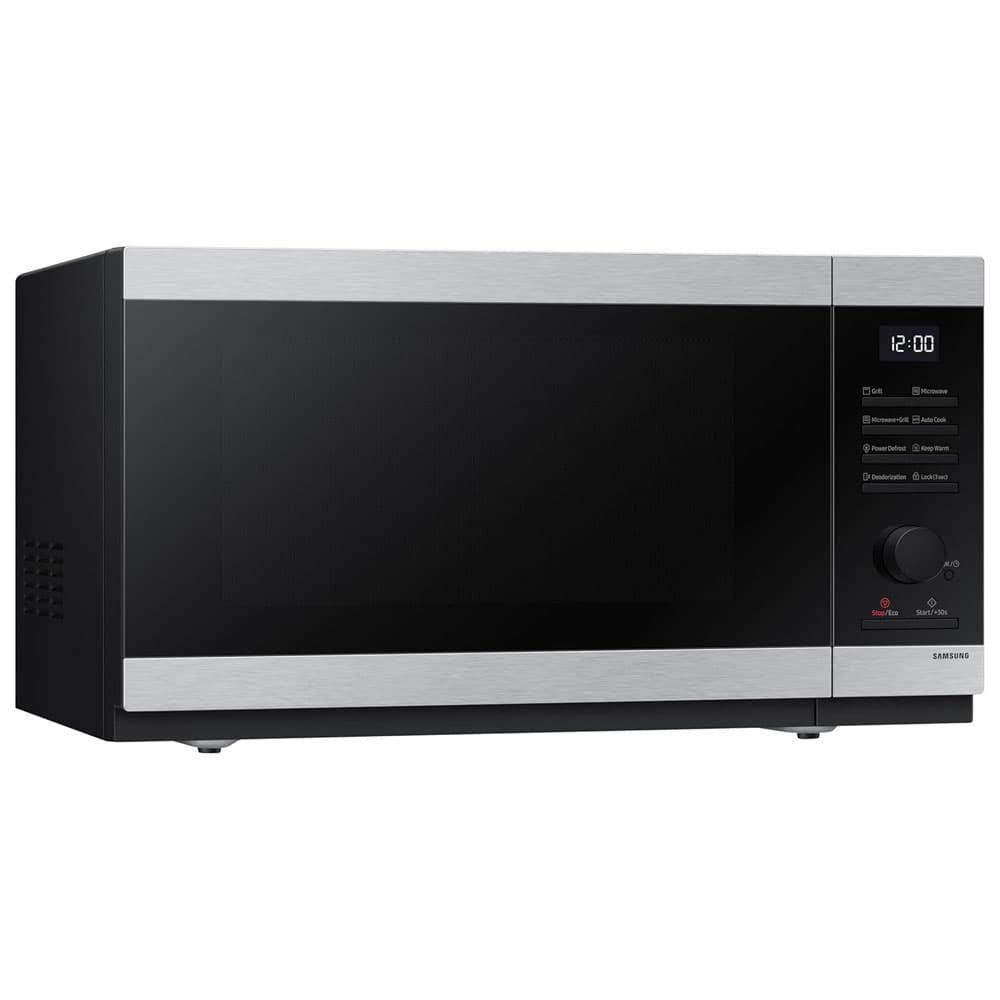 Samsung Microwave 40L Dial Grill MWO 1500 W With Seamless & Recessed Handle Design and Sheath Heater - MG40DG5524ATSG