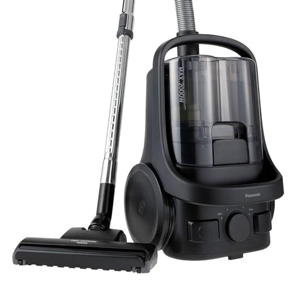 باناسونيك مكنسة كهربائية بدون كيس بقوة 2000 وات - سعة الغبار 2.2 لتر- MCCL605K349