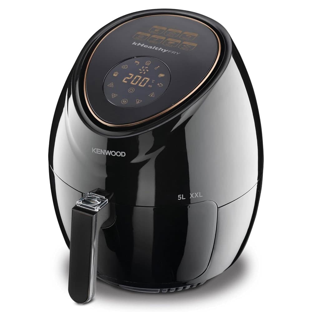 Kenwood Digital Air Fryer 5 Liters 1500 Watt - Black - HFP52.000BK
