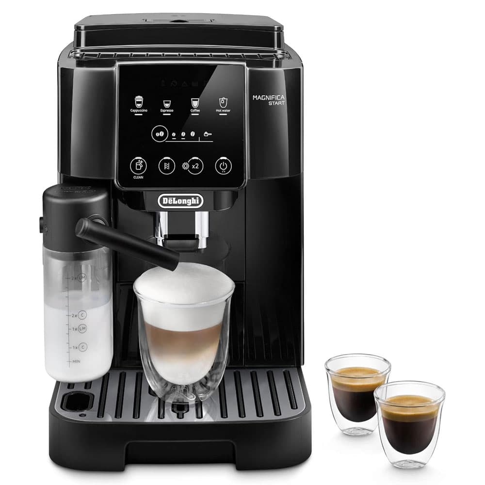 De'Longhi DL Coffee Machine Full Auto 1.8Liter - 15 Bar -1450 Watts - 250-gram - Black - ECAM223.61.GB