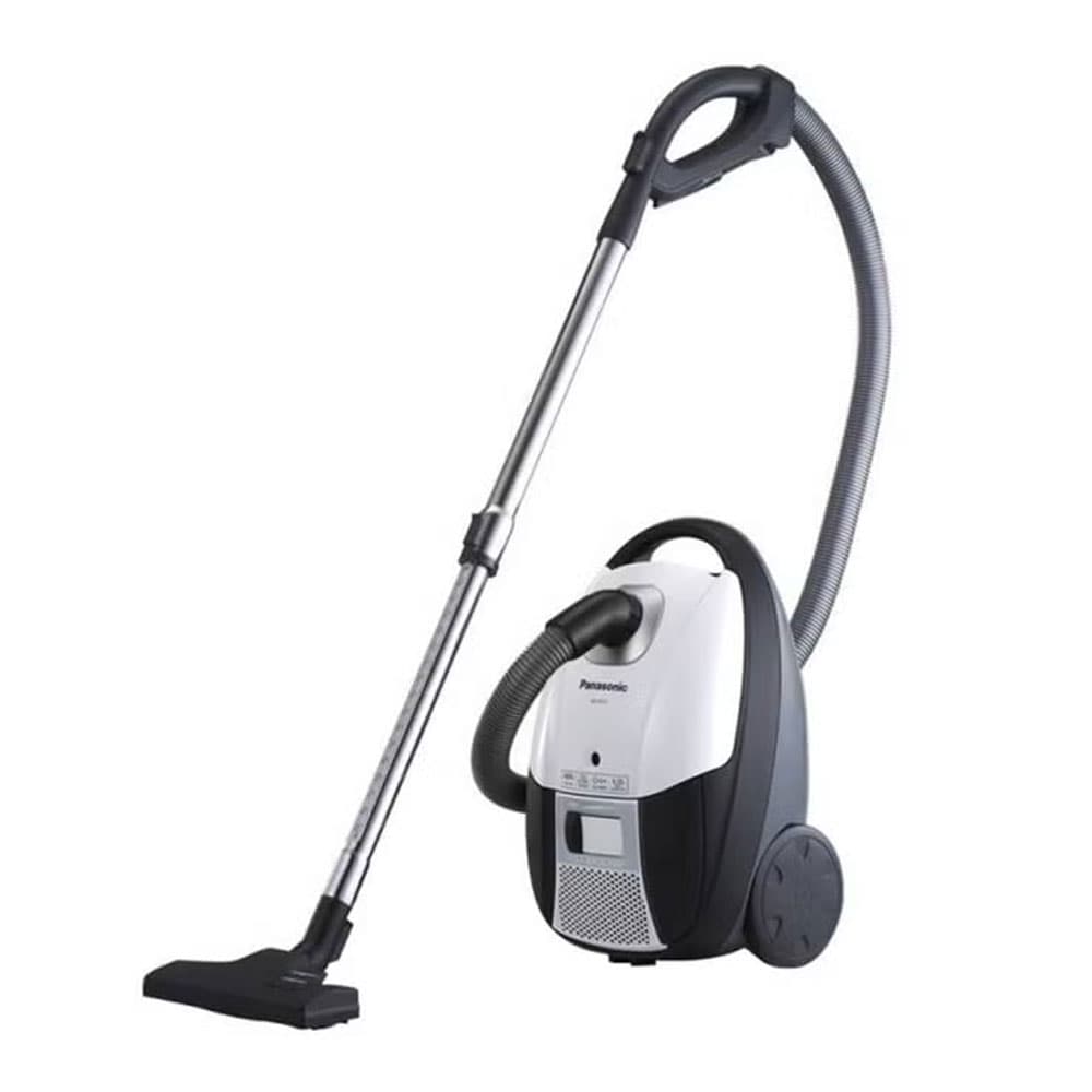 Panasonic Deluxe Series Bagged Vacuum Cleaner 6 Liter - 2100 Watt - White - MC-CG715
