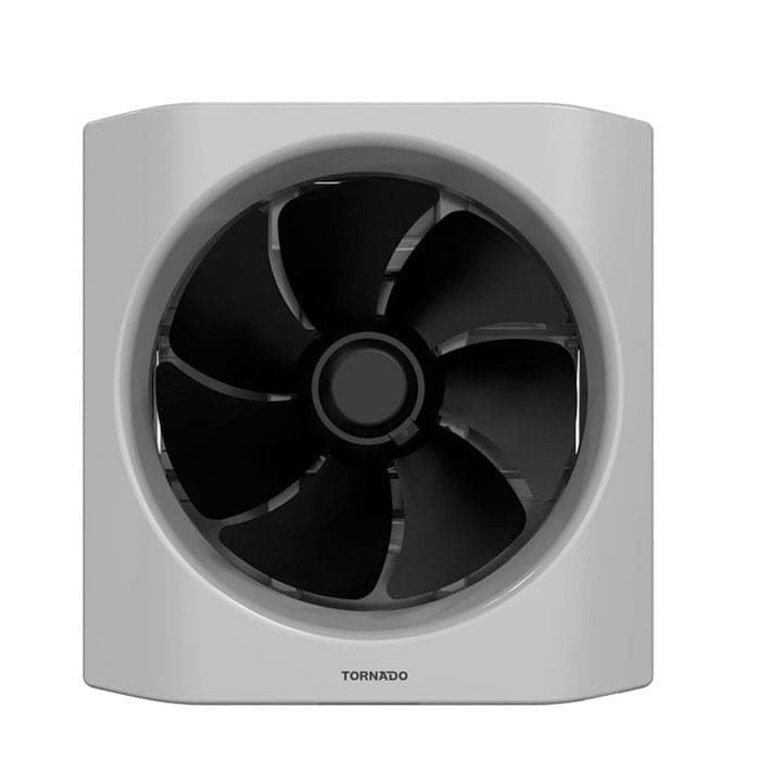Tornado Kitchen Ventilating Fan 25cm x 25cm - Grey x Black - TVH-25BG