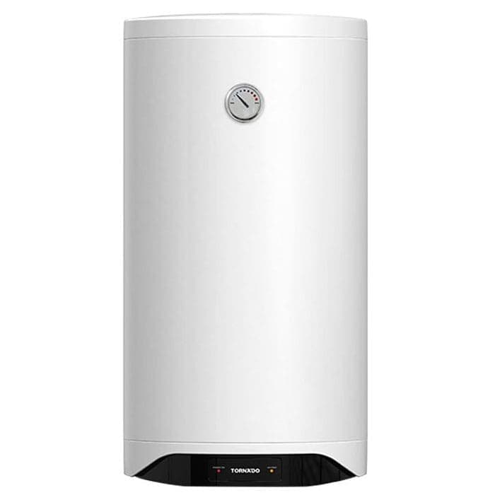 Tornado Electric Water Heater 80 L - Enamel - LED lamp - White - TEEE-80MW