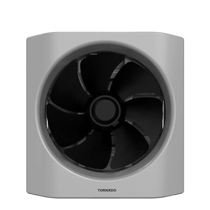 Tornado Kitchen Ventilating Fan 20cm - Black x Grey - TVH-20BG