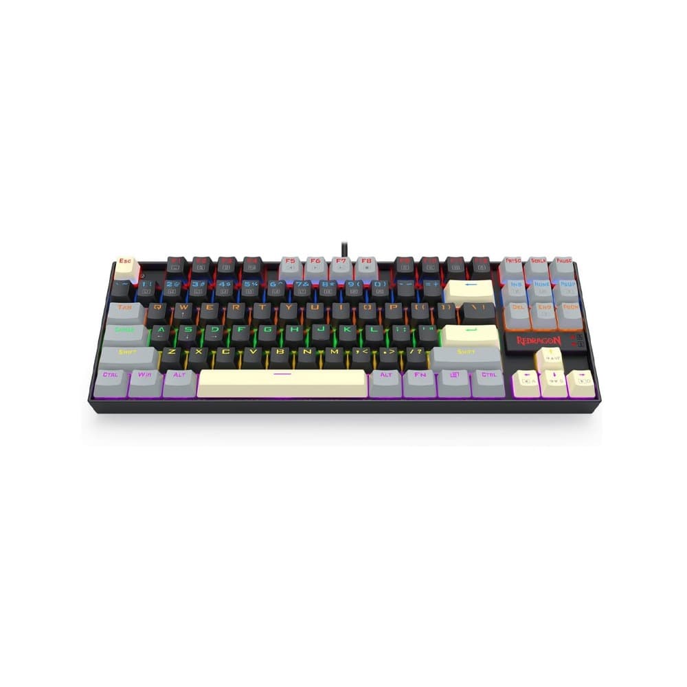 ري دراجون لوحة مفاتيح K552 Rainbow LGY-R - أسود x أزرق
