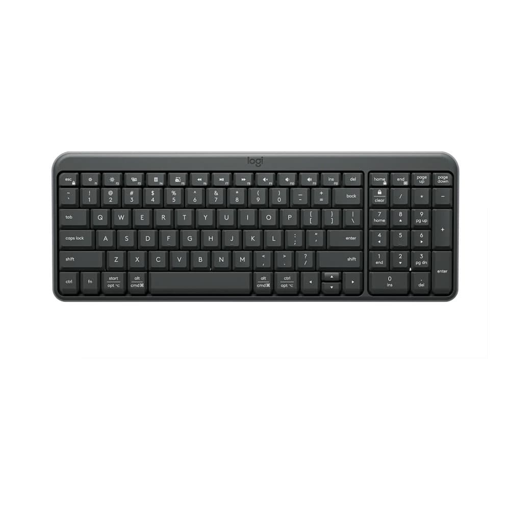Logitech K250 Keyboard Wireless - ARA (101) - 2.4GHZ - INTNL - INTNL-973 - 920-013463 - Graphite