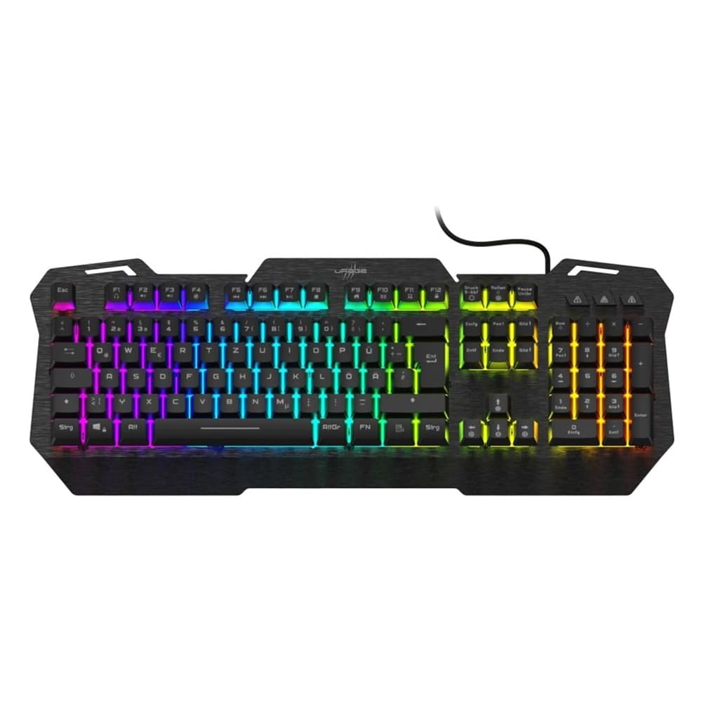 Urage Exodus 450 Metal Gaming Wired Keyboard - Black