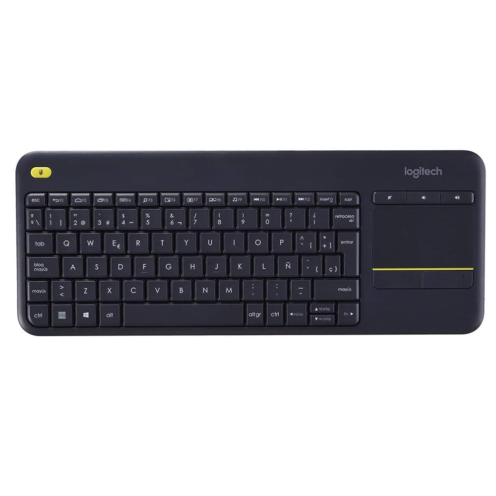 Logitech Wireless Touch Keyboard K400 Plus - Arabic - 920-007153 - Black