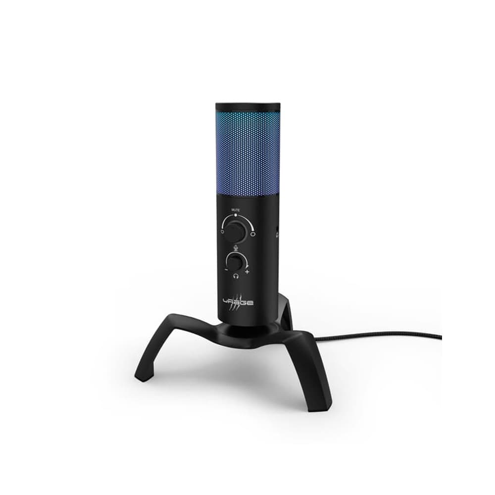 Urage Streaming Microphone 750 HD Illuminated - Black