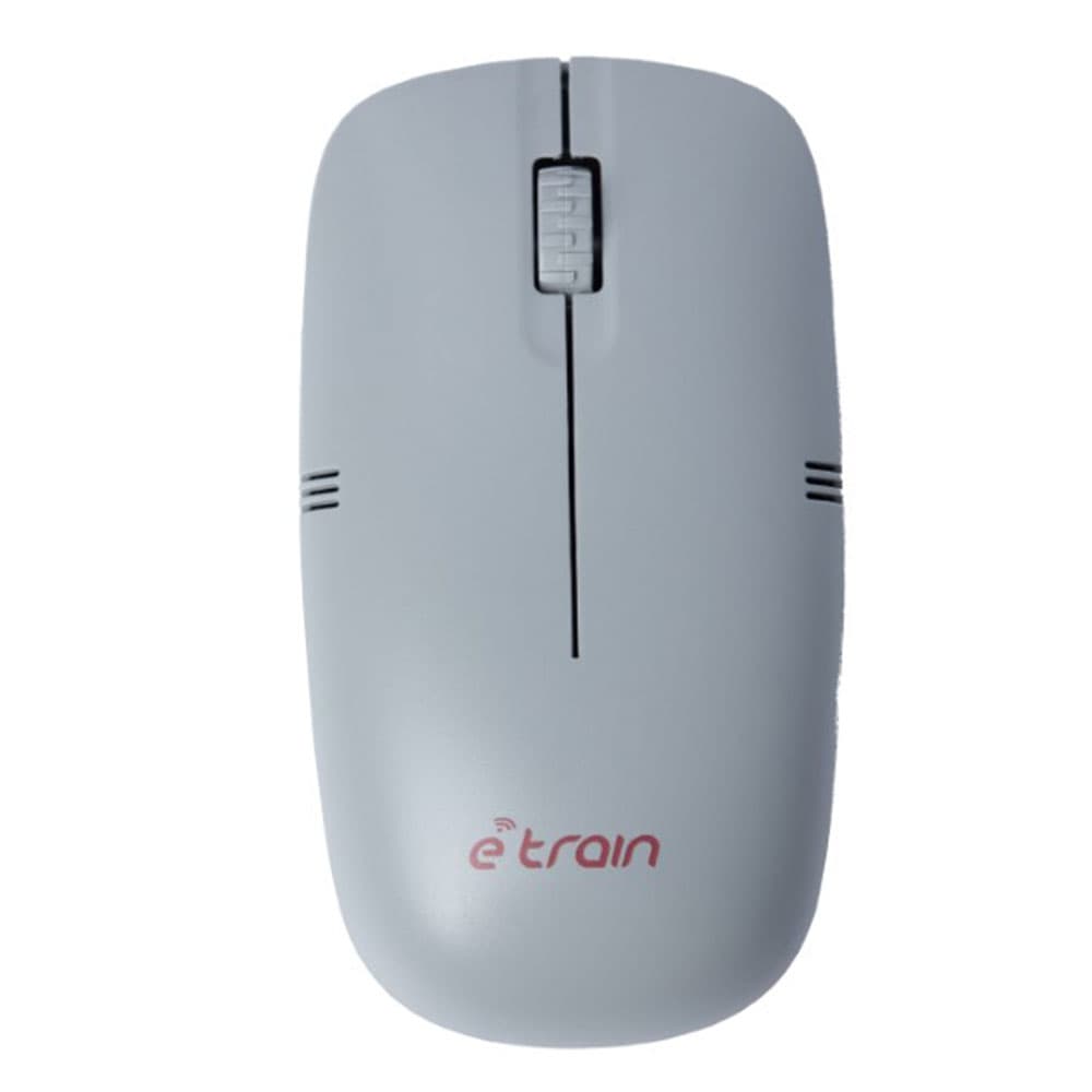 E-train (MO10A) Wireless Optical Mouse 1200DPI - Gray