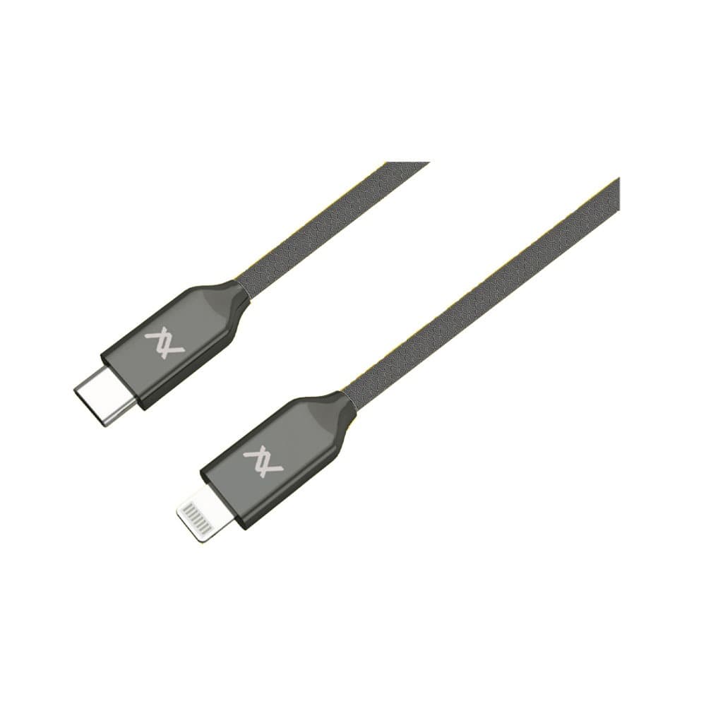 لافينتو (MP336) كابل شحن سريع من USB-C الي Lightning بقوة 27 وات طوله 2 متر - رمادي