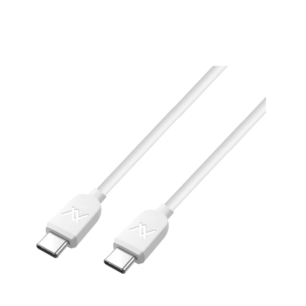 لافينتو (MP39W) كابل شحن سريع من USB-C الي USB-C طوله 1 متر - أبيض