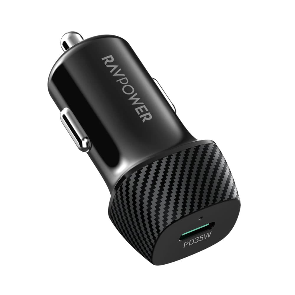 RAVPower RP-VC1020 PD Pioneer 35W USB-C Car Charger - Black