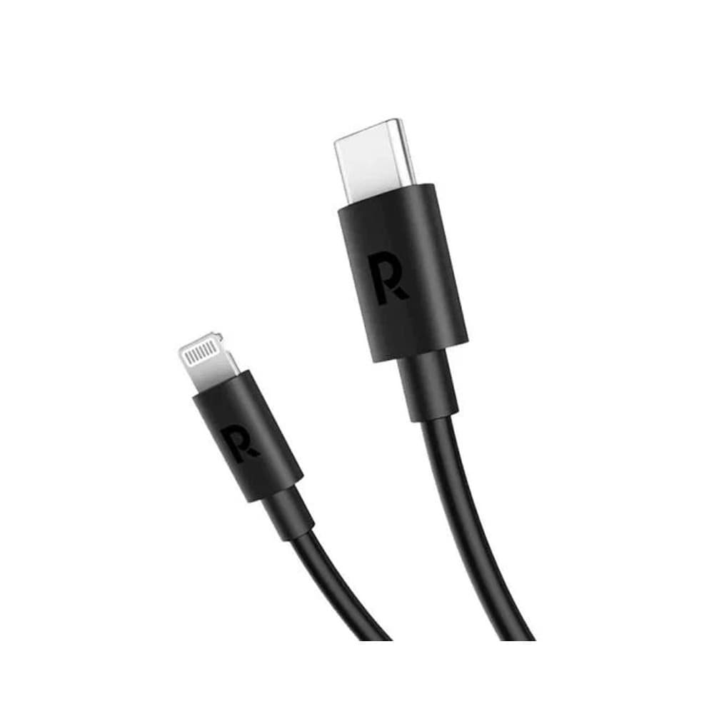 Ravpower RP-CB1016 USB-C To Lightning TPE Cable 1M MFI - Black