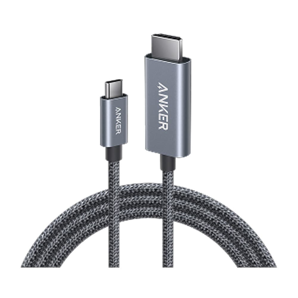 Anker A87E0H12 Nano USB-C to HDMI 6ft 4K Braided - Black