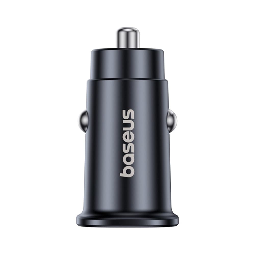 Baseus GoTrip Car Charger 2-Port Type - C & Type - A 30W - Cosmic Black