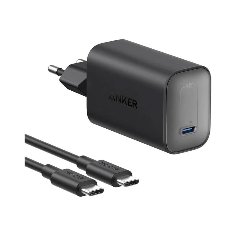 Anker Nano Charger 100W With 6ft 5A Tyb-C Cable - B2679G11 - Black