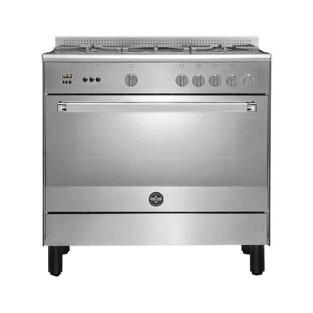 La Germania Cooker 90*60 - 5 Gas Burners - Stainless - 9H10GLA1X4AWW