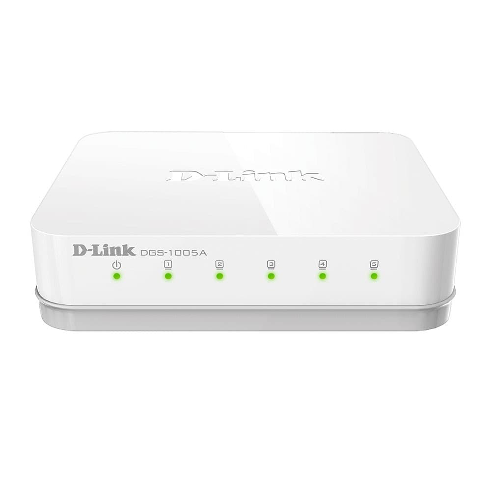 D-Link Desktop Switch - 5-Port 10/100 MBPS DGS-1005A