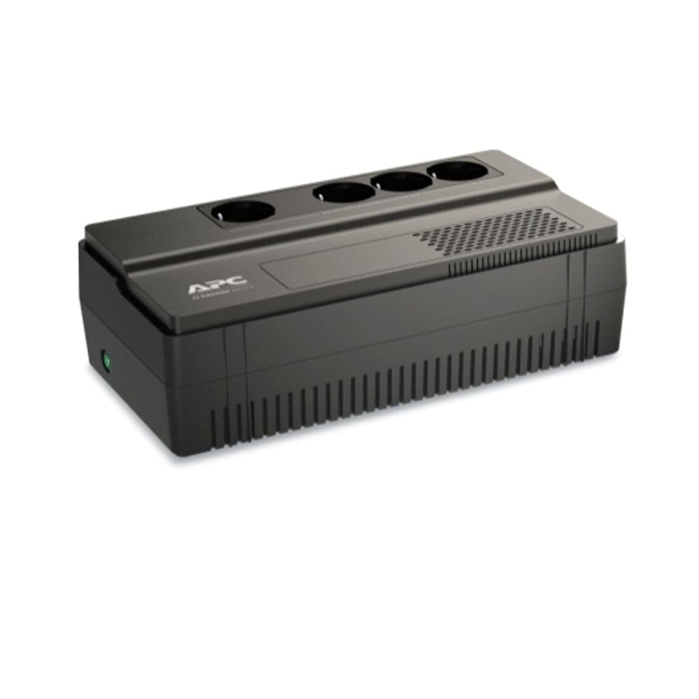 APC Easy UPS - 650VA Floor-Wall Mount 230V 4x CEE 7/3 Schuko Outlets AVR BV650I-GR - Black
