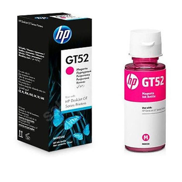 HP GT52 Magenta Original Ink Bottle