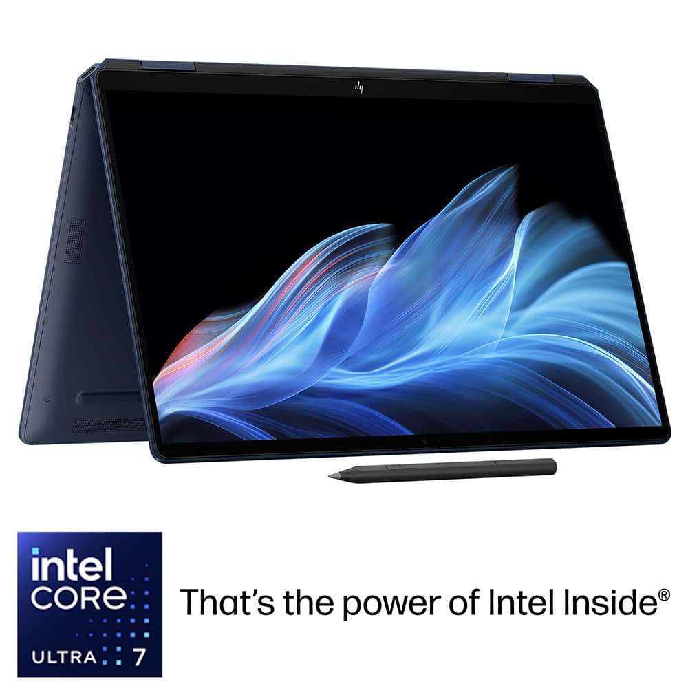 HP OmniBook Ultra Flip 14-fh0015ne Laptop - Intel® Core™ Ultra 7-258V - 32GB - 1TB SSD - Intel® Arc™ Graphics - 14. 2.8K OLED 120Hz Touch - Win11 - Athmospheric Blue