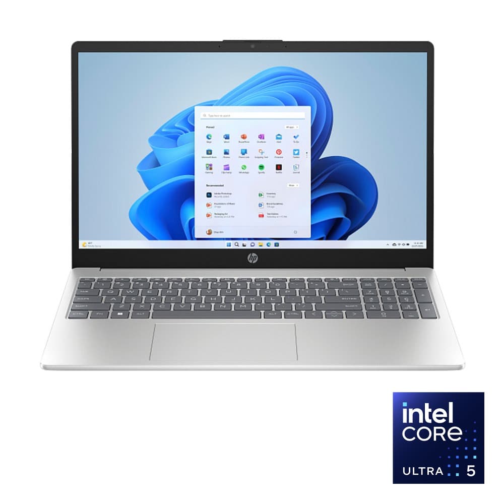 اتش بى 15-fd2000ne لاب توب - انتل® كور™ الترا 5-225U - رامات 16جيجا بايت - هارد ديسك 512 جيجا بايت SSD - جرافيك Intel® integrated - شاشة 15.6" FHD - ويندوز11 - فضي