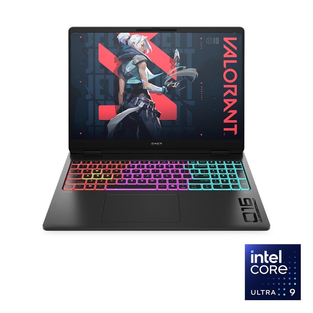 HP OMEN MAX 16-ah0017ne Laptop - Intel® Core™ Ultra 9-275HX - 32GB - 2TB SSD - NVIDIA® GeForce RTX™ 5080 16GB - 16.0" 2.5K 240Hz - Win11 - Shadow Blac