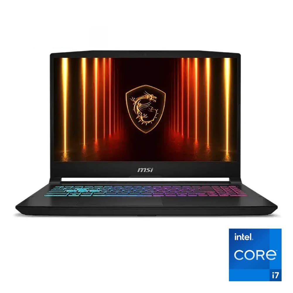 MSI Katana 15 HX-B14WGK Laptop - Intel® Core™ i7-14700HX - 16GB - 512GB SSD - NVIDIA® GeForce RTX™ 5070 8GB - 15.6" QHD 165Hz - Win11 - Black