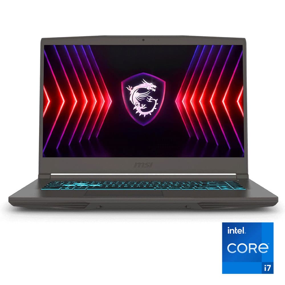 MSI Thin 15 B13UC Laptop - Intel® Core™ i7-13620H - 16GB - 512GB SSD - NVIDIA® GeForce RTX 3050 4GB - 15.6" FHD - Cosmos Gray