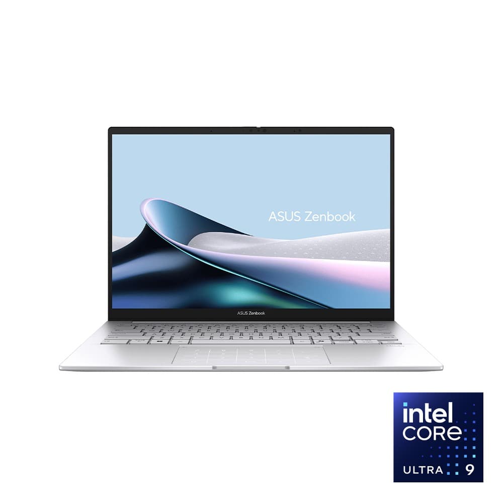 ASUS Zenbook 14 UX3405CA-PZ009W Laptop - Intel® Core™ Ultra 9-285H - 32GB - 1TB SSD - Intel® Arc Graphics - 14" 3K OLED 120Hz Touch - Win11 - Silver