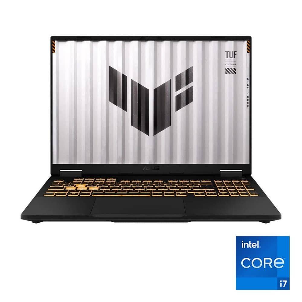 ASUS TUF Gaming F16 FX608JMI-TU657W Laptop - Intel® Core™ i7-14650HX - 16GB - 512GB SSD - NVIDIA® GeForce RTX™ 5060 8GB - 16" FHD+ 144Hz - Win11 - Jae