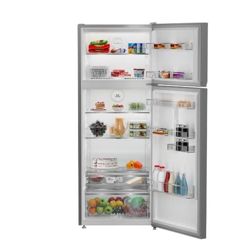 Ariston NoFrost Top Freezer Refrigerator , 455 Liter Inverter Motor , Silver - ART70 F6453 XEG