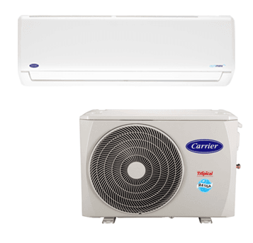 Carrier Air Conditioner, 2.25 HP, Cooling and Heating Inverter, Opti Max Pro, Digital, Plasma Technology, White - QHCT18N