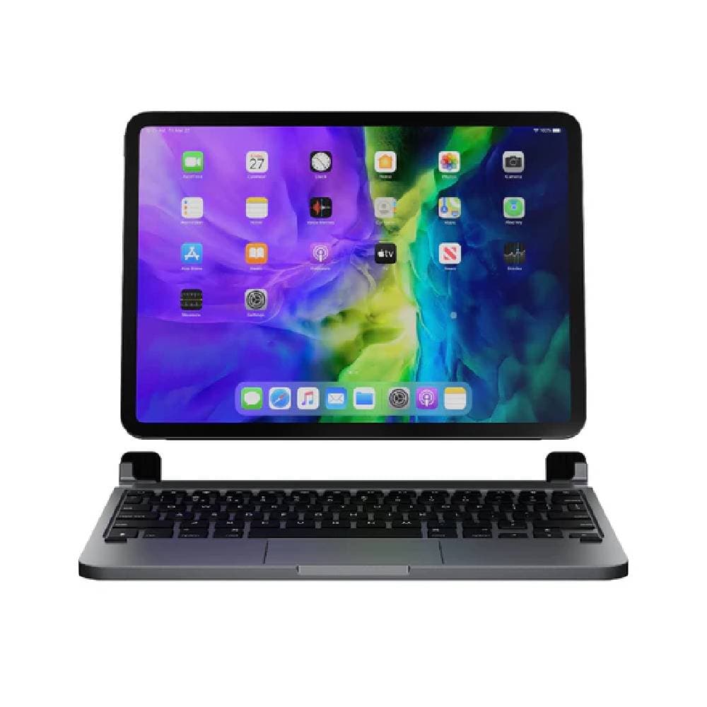 Brydge BRYTP4012, 11.0 Pro+ Wireless Keyboard For iPad Pro With Trackpad and Magnetic Cover - Gray