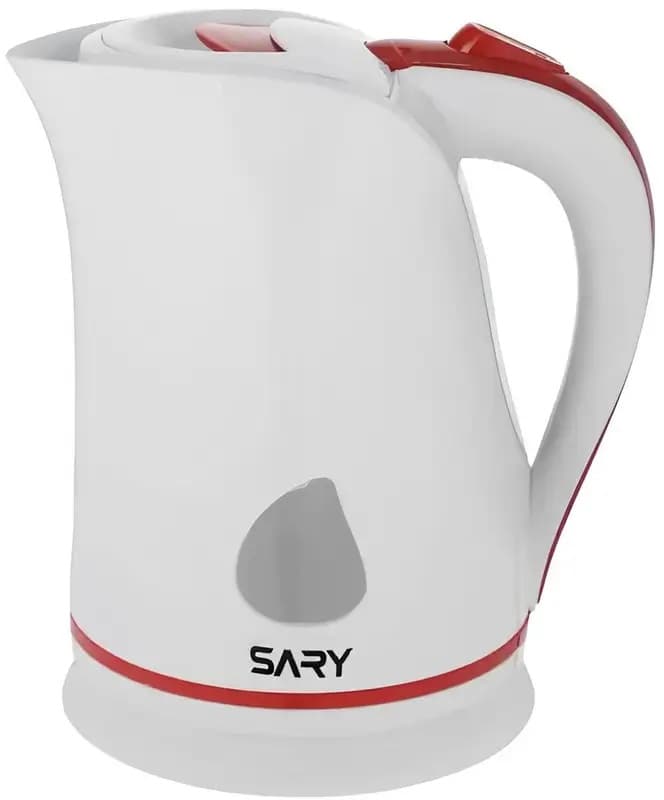 غلاية مياة كهربائية ساري، 2 لتر، 1500 وات، SRK-PLW21032 - ابيض احمر