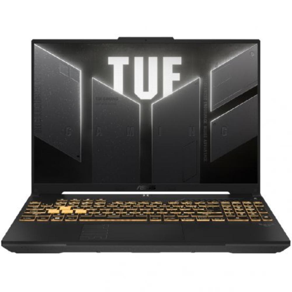 أسوس TUF F16 لابتوب ألعاب، Intel® Core™ 5 210H، رامات 8 جيجابايت، SSD بسعة 512 جيجابايت، بطاقة رسومات NVIDIA® GeForce RTX™ 3050، شاشة 16 بوصة FHD+، ويندوز 11، FX607VJB-RL165W - رمادي