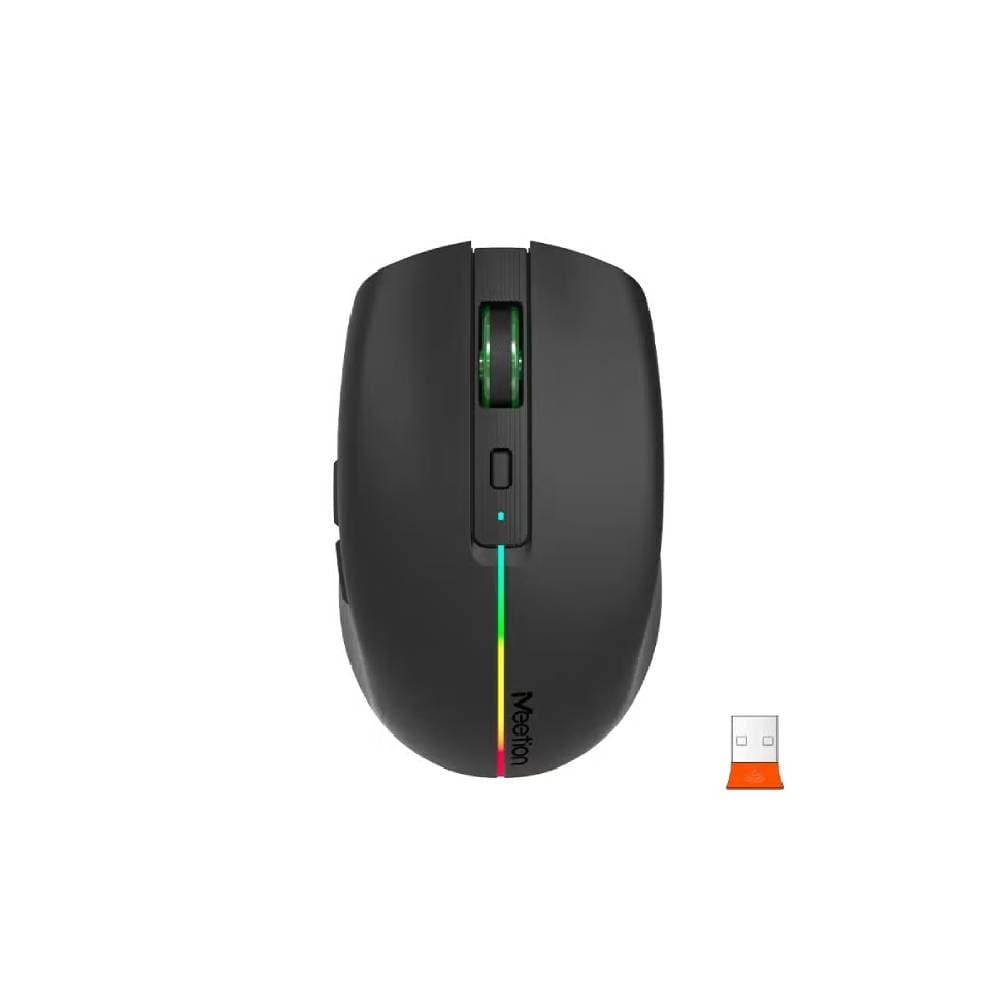 meetion Wireless Mouse 2.4G&Bluetooth Dual Mode BTM002 - Black
