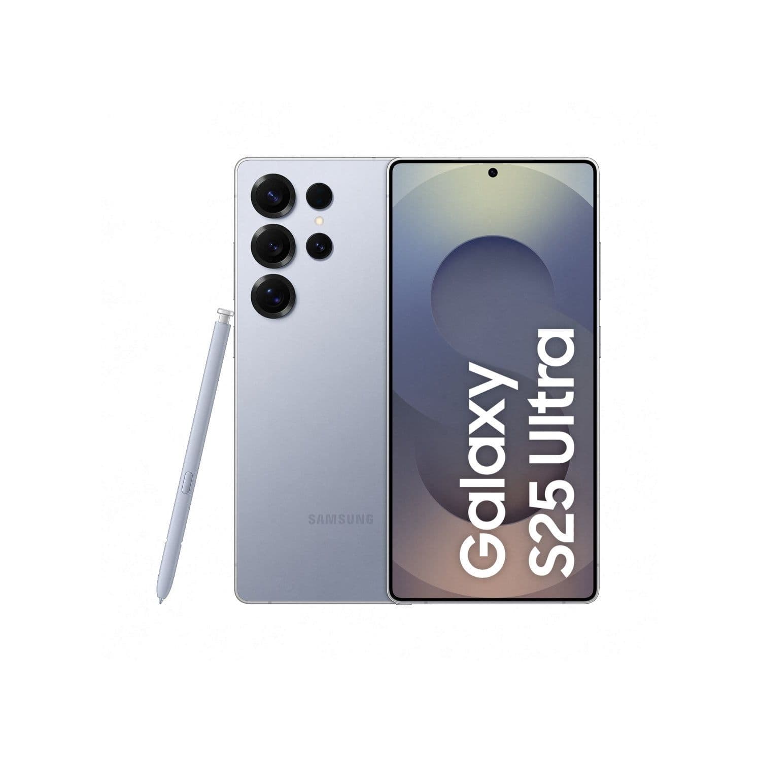 Samsung Galaxy S25 Ultra, 512GB, 12GB RAM, 5G, Dual SIM - Titanium Silver blue