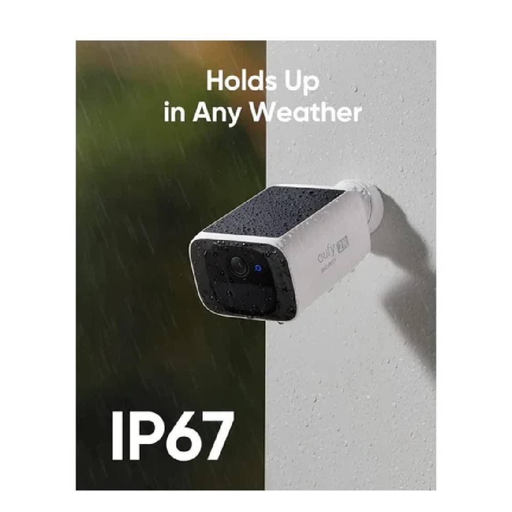 Eufy SoloCam S220 Indoor Security Camera, 2K, Wi-Fi, White Black - T8134321