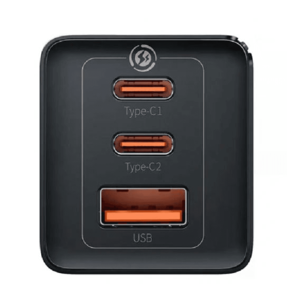 Baseus GaN5 Pro Fast Charger, 65W, CCGGP1220201 - Black