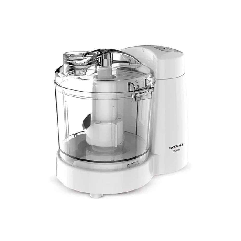 Sonai vegetables Chopper, stainless steel blades 120W, 350ml, SH-570 - White