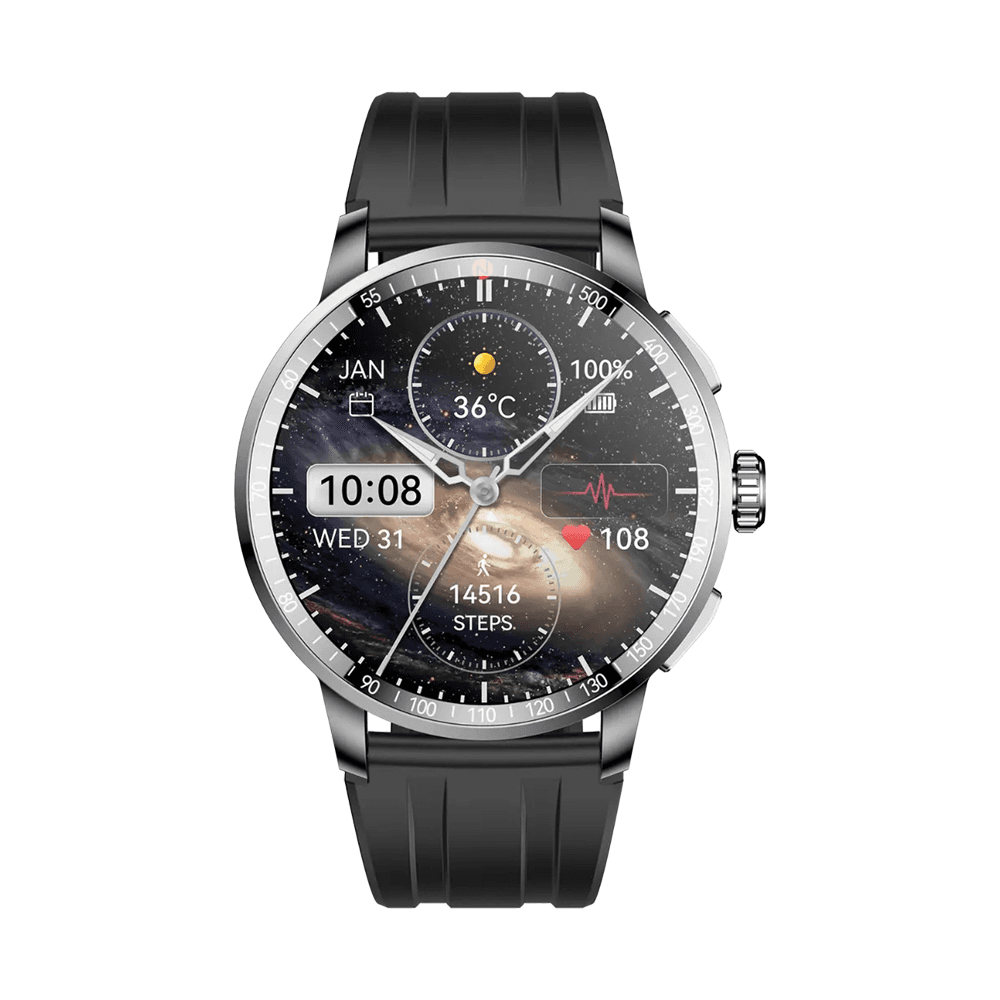 Itel Smart Watch, 1.43 Inch, Meteorite Grey - ISW-N8