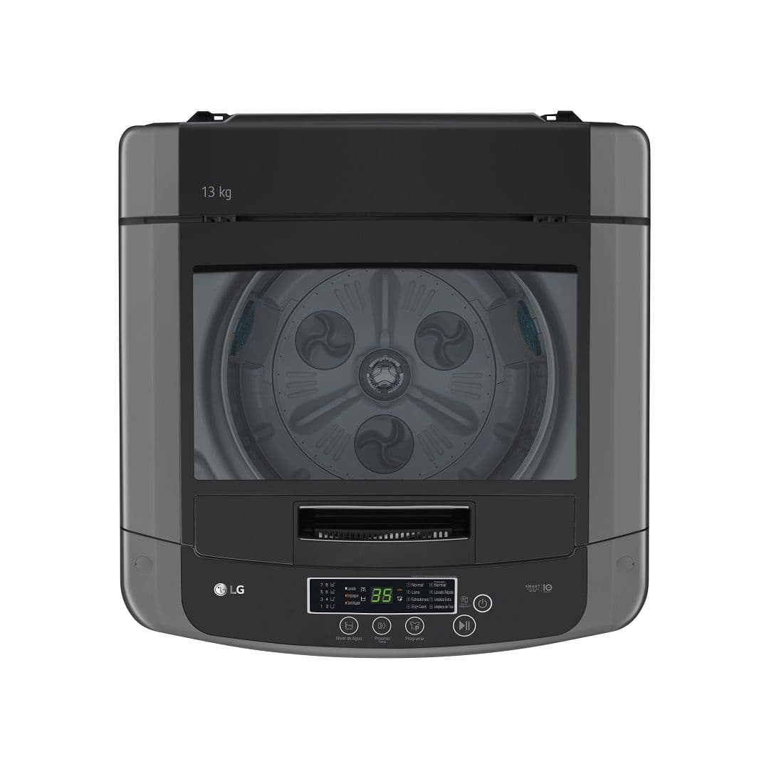 LG Top Load Automatic Washing Machine, Inverter, 13 kg - Dark Grey, T1364NEHGB