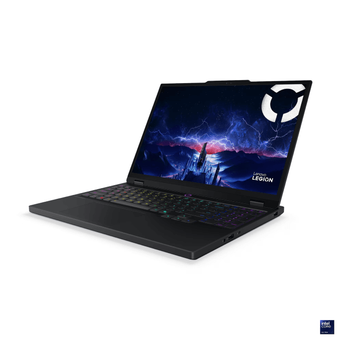 Lenovo Legion 5 83LY0099ED Laptop, i7-13650HX, 24GB RAM, 512GB SSD, RTX 5050 8GB Graphics, 15.3" sRGB 165Hz Display, Windows 11, 83LY0099ED - Black