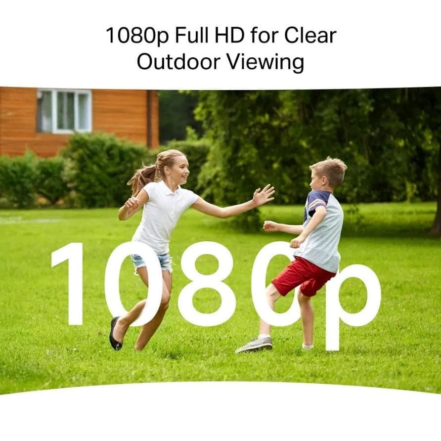 Mercusys Outdoor Pan/Tilt Security Camera, 1080 Pixels, White - MC500