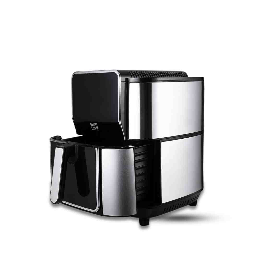 One Life Digital Air Fryer, 7 Liters, 1800W, Black - HAF720BP