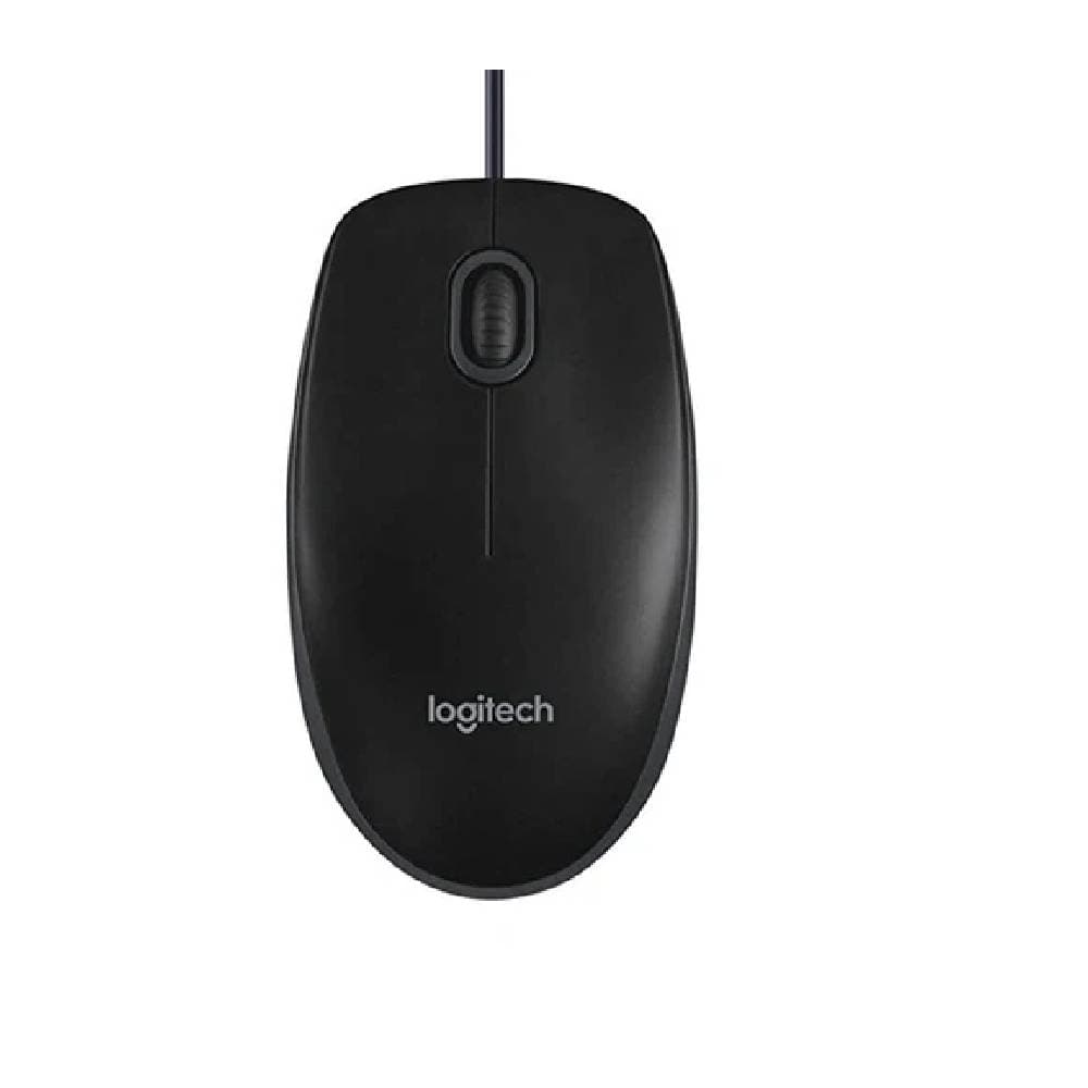 Logitech B100 Optical USB Mouse - Black