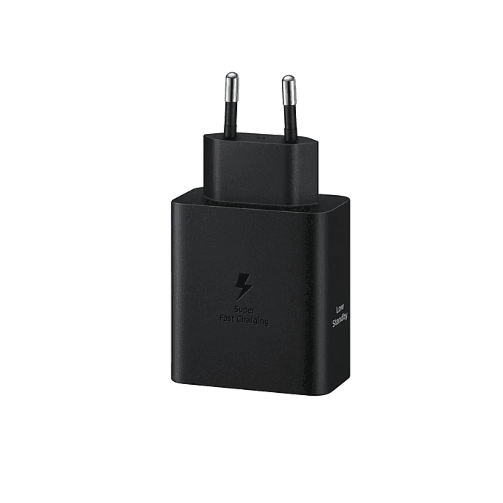 Samsung 50W Power Adapter Duo With Cable Type-C To Type-C, 1.8M - Black