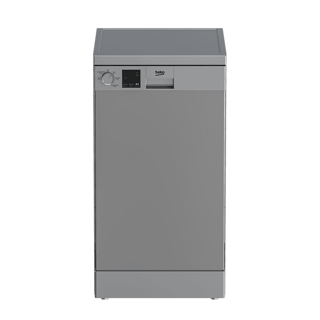 Beko Dishwasher 10 Place Settings,Silver -DVS05020S